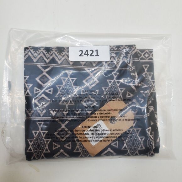 NWT BILLABONG Black Light Pink Mini Skirt Women's Medium Cotton Geometric Aztec - Picture 13 of 13